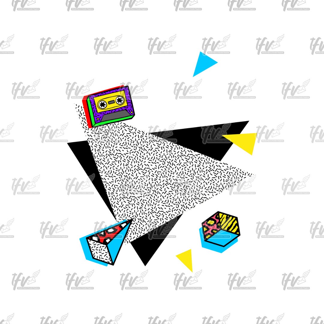 90's Svg, 90s Svg, 90's, 90s Background, 90s Party Png, 90s Png, 90s ...