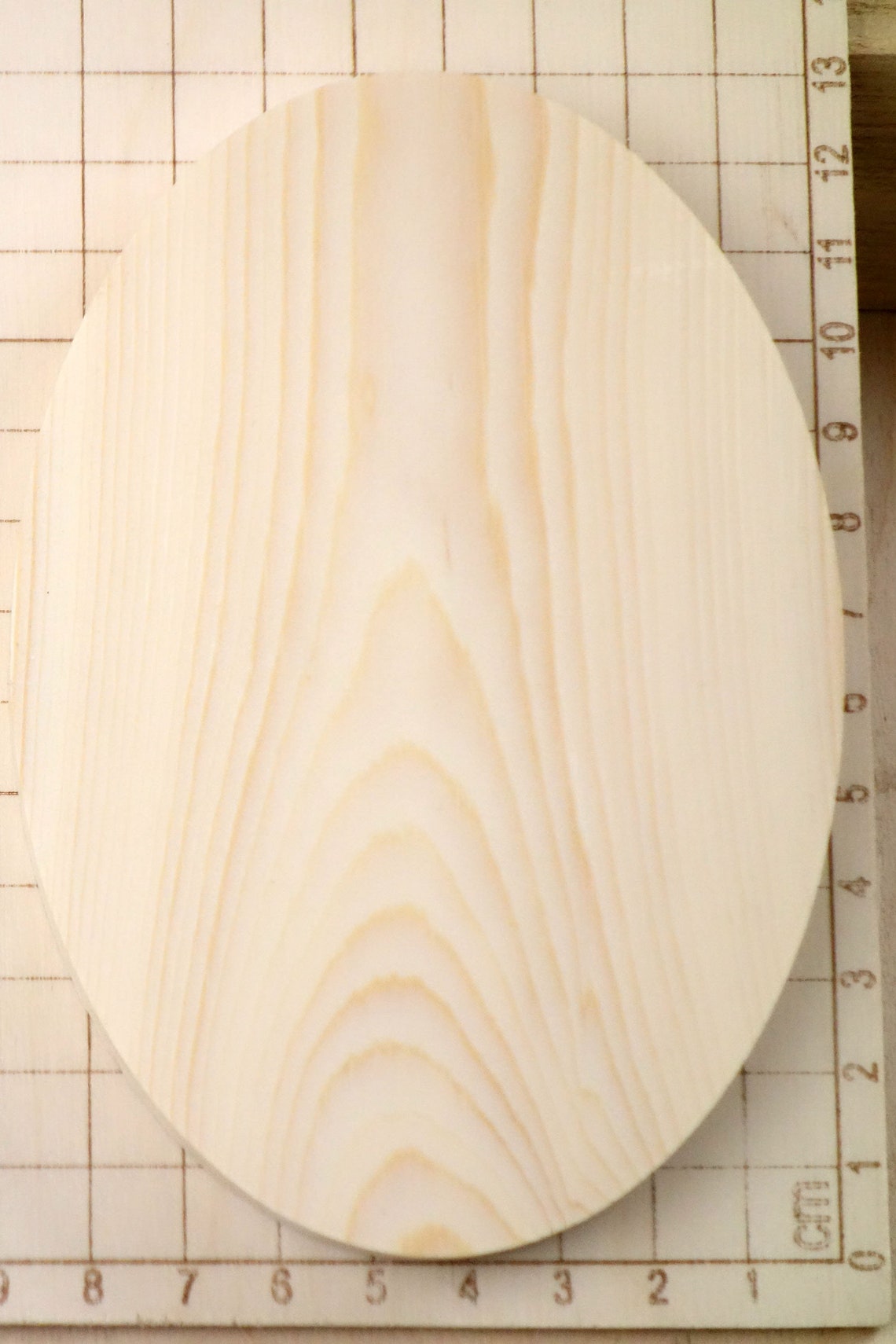 Unfinished wood wooden blank oval cutout shape for coasters Etsy