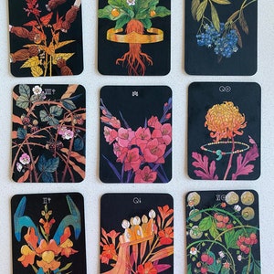 Drei Frage, neun Karte Tarot lesen / / psychische Lesen / / schnelle Tarot Lesen / / Selbsthilfe