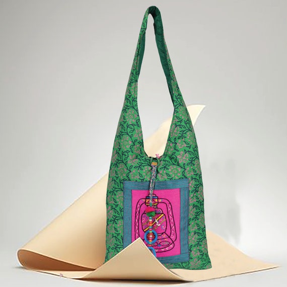 Buy Vintage Banjara Jhola Bag Elegant Colorful Cotton Bohemian Bag  Traditional Handmade Bag Antique Jaipuri Hand Work Bag Online in India -  Etsy