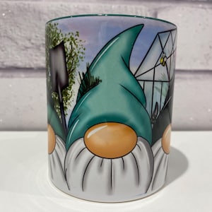 Personalised Gardening Gonk Gnome Mug | Gardening Gift | Gardeing Mug | Gonk Lover Gift | Gnome Lover Gift | Retirement Gift | Birthday Gift