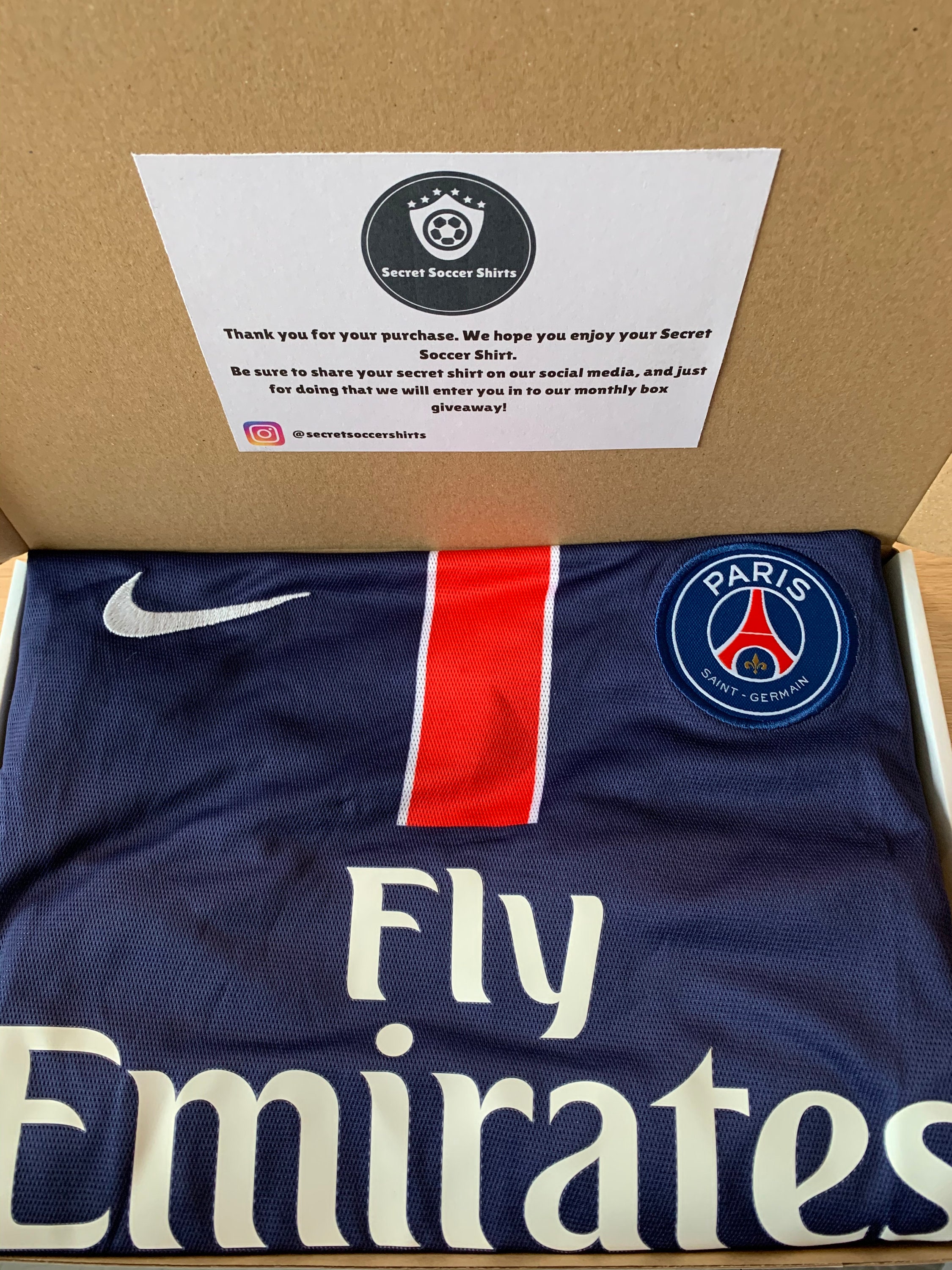 mystery soccer shirt