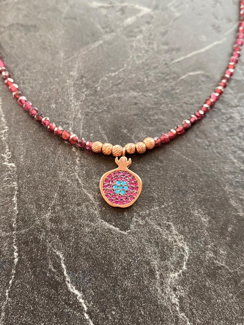 Pomegranate Necklace