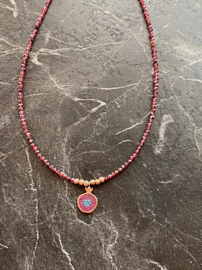 Pomegranate Necklace