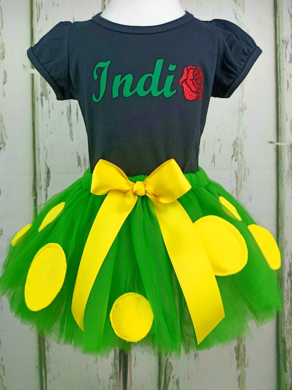 Dinosaur Custom Tutu - Stitched Circles Handmade Toddler Kids Baby Birthday Cake Smash