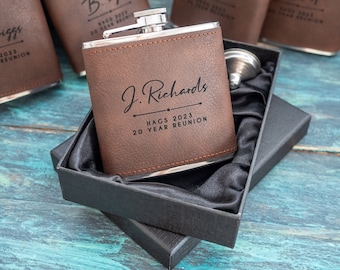 Personalised Hip Flask, Custom Engraved Monogrammed Flask, Whiskey Flask, Gift For Him