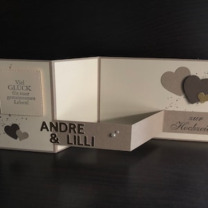 Carte personnalisée / carte de mariage / carte de félicitations de mariage / cérémonie de mariage