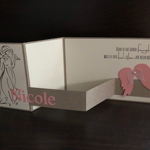 Carte personnalisée/ carte de félicitations pour communion/ confirmation/ baptême/ confirmation/ consécration des jeunes