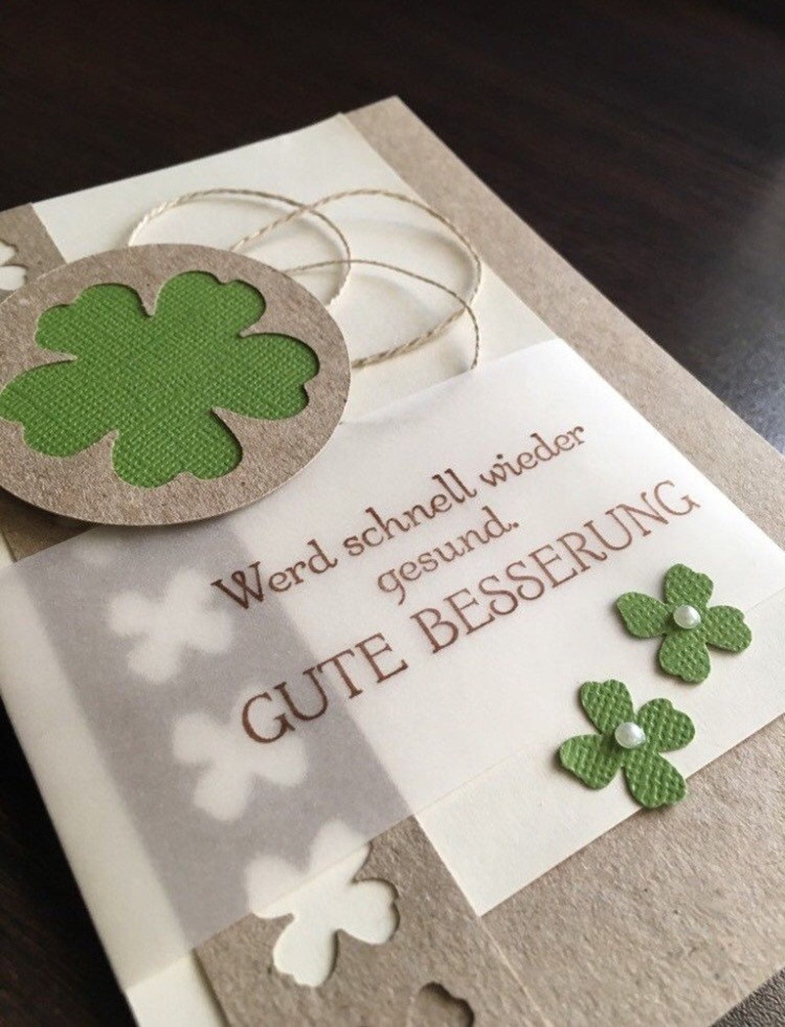  Genesungskarte/ Karte "Gute Besserung" - Etsy.de 