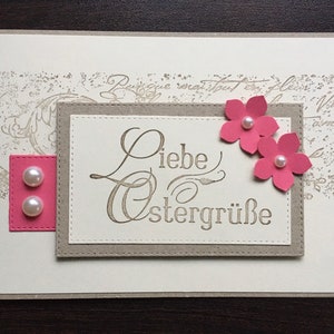 Carte de vœux de Pâques/carte de vœux de Pâques/carte de Pâques *fait main*