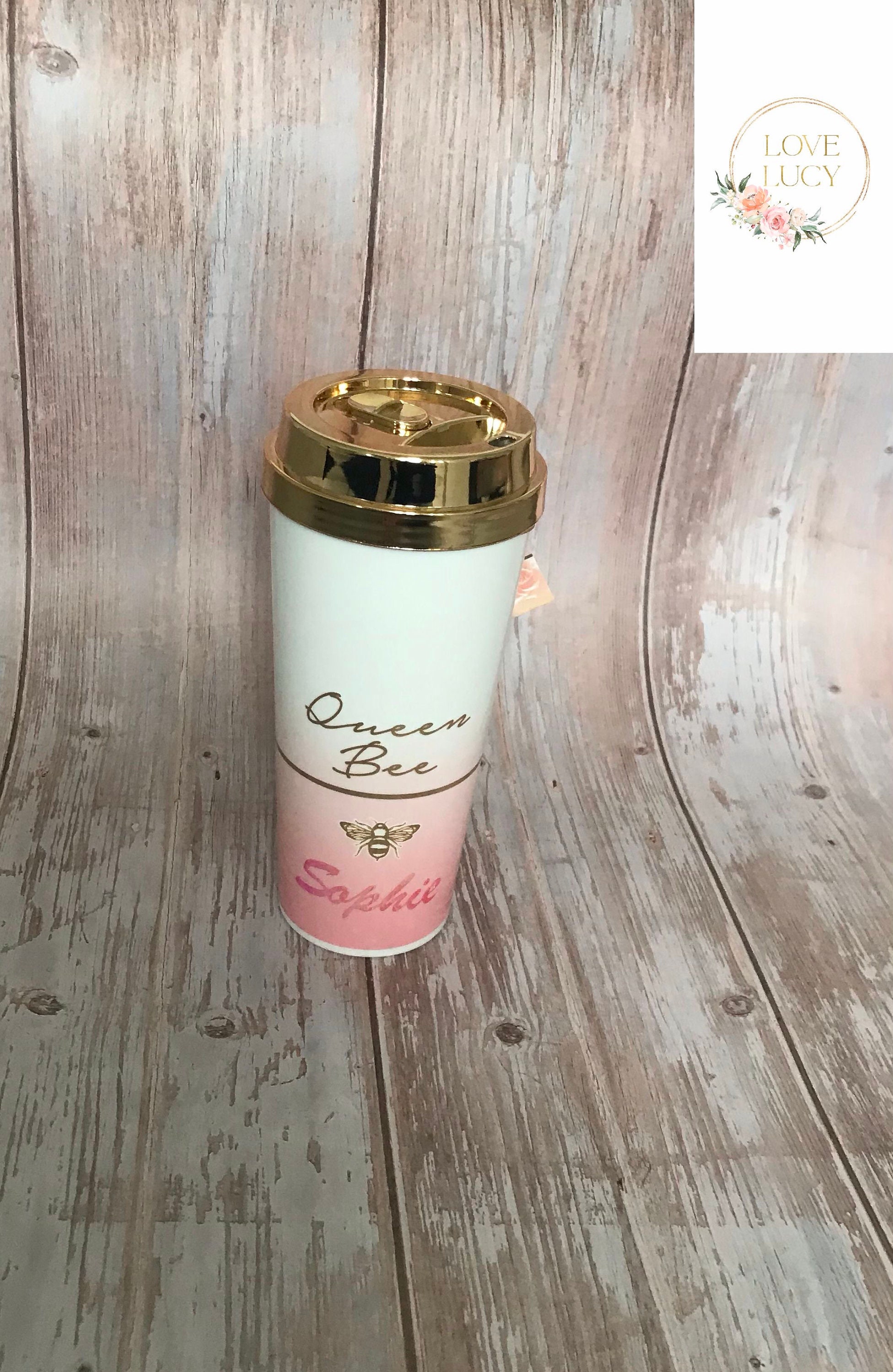 Personalised travel mug Etsy