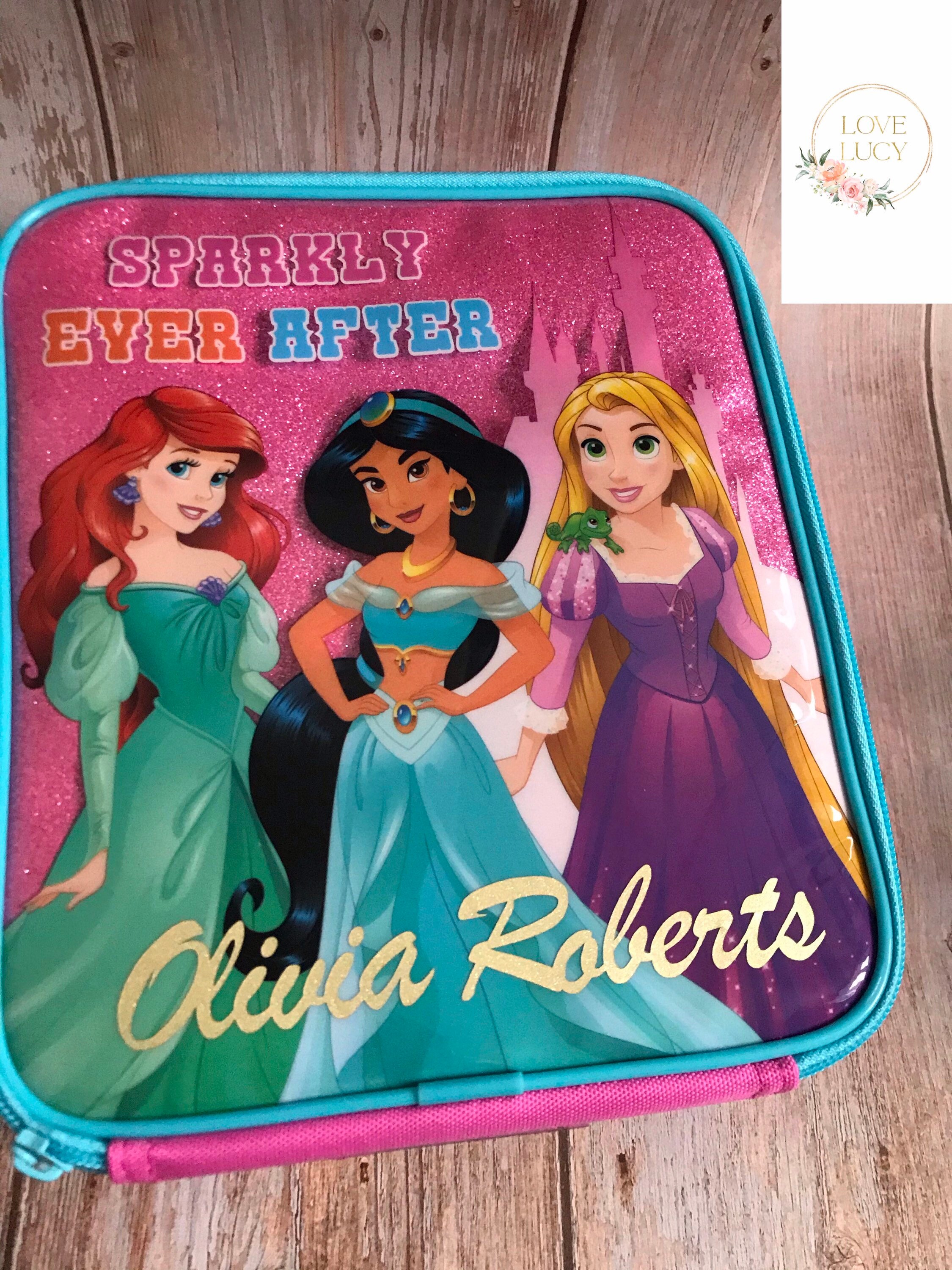 Personalised Disney princess lunch box Etsy