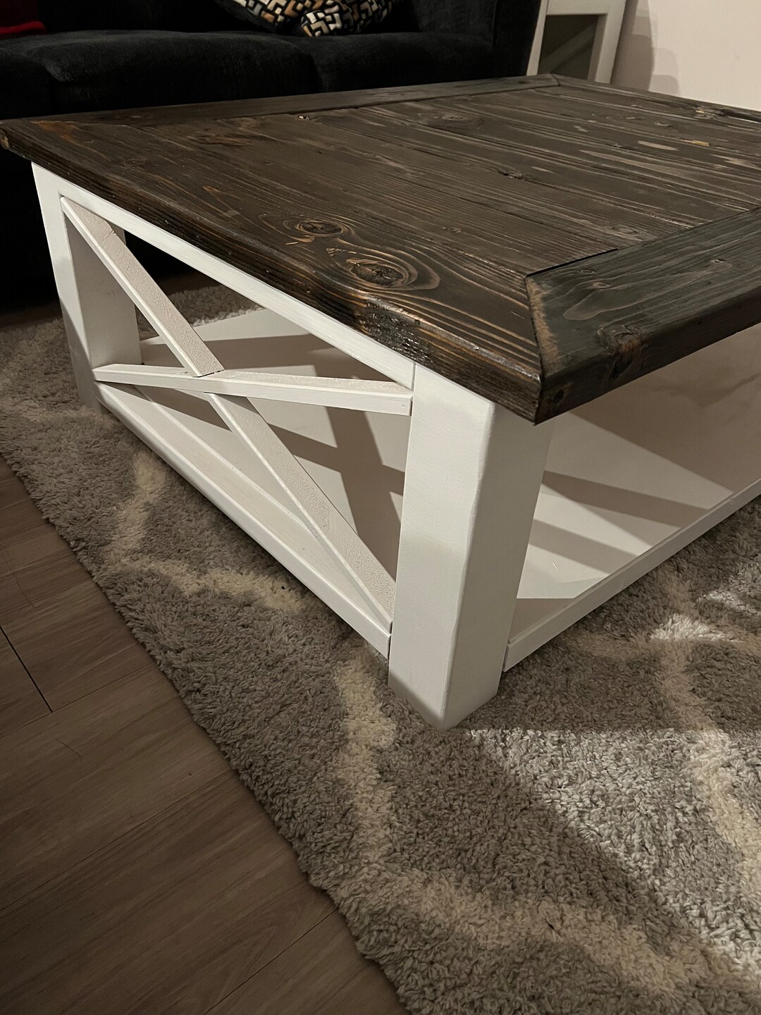 Large Farmhouse Coffee Table Etsy