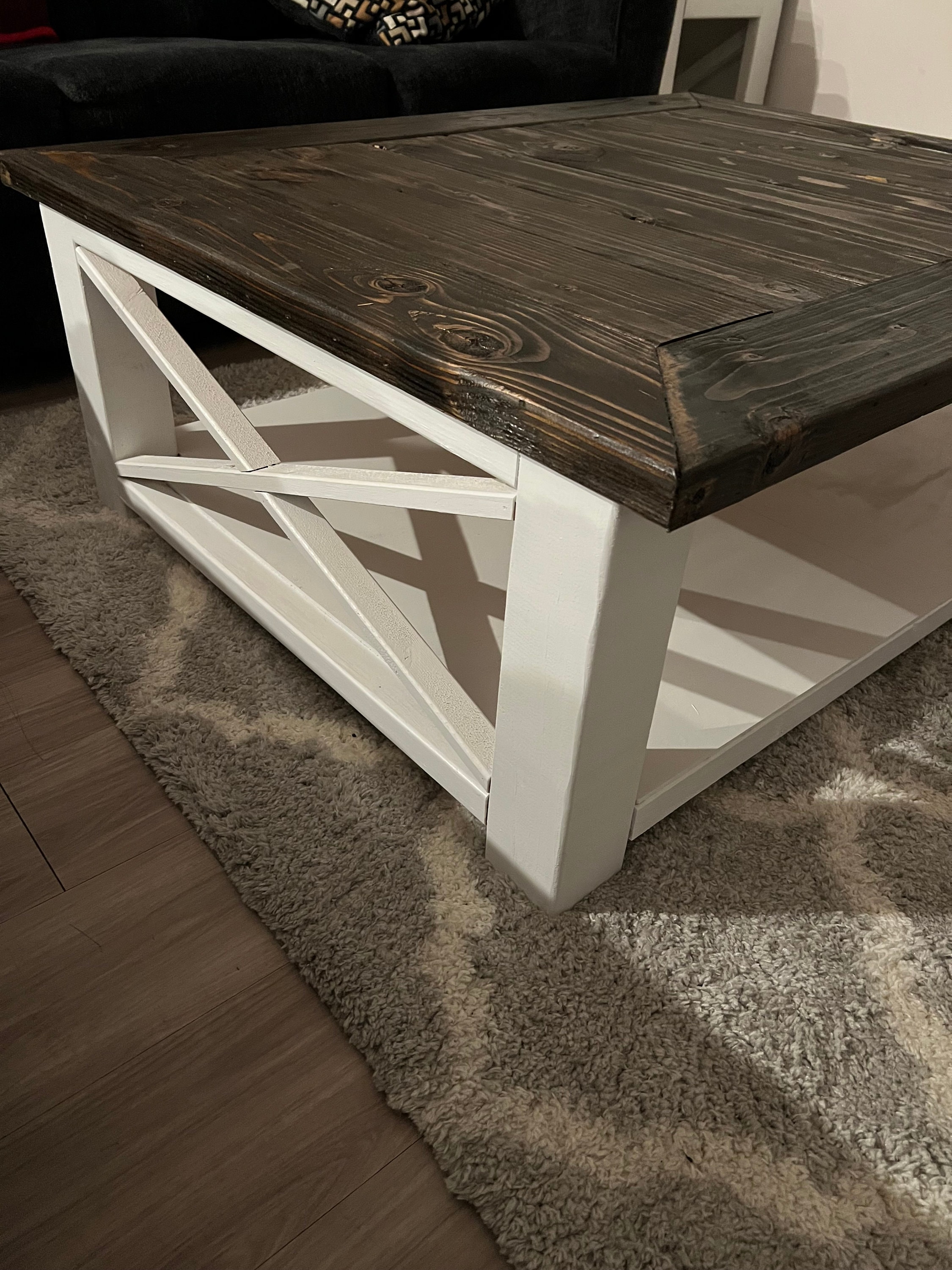 Large Farmhouse Coffee Table Etsy
