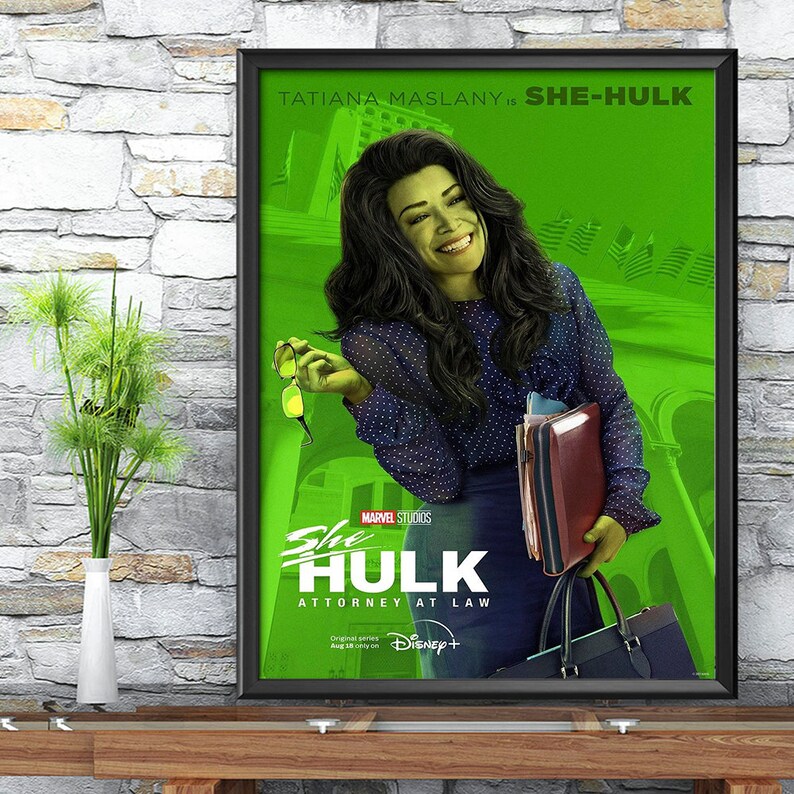 She Hulk Poster She Hulk Movie Poster New Poster for Etsy