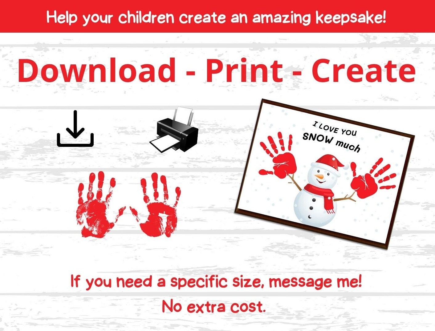 I Love You SNOW Much Printable Handprint Craft Christmas Gift Etsy I Love You SNOW Much Printable Handprint Craft Christmas Gift Etsy