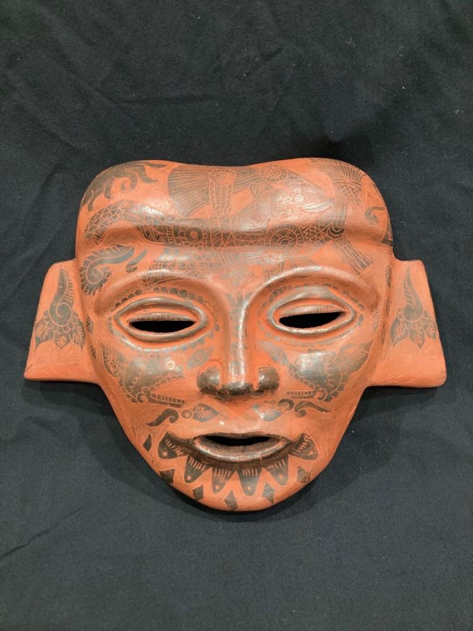 Mexican Ceramic Mask Etsy