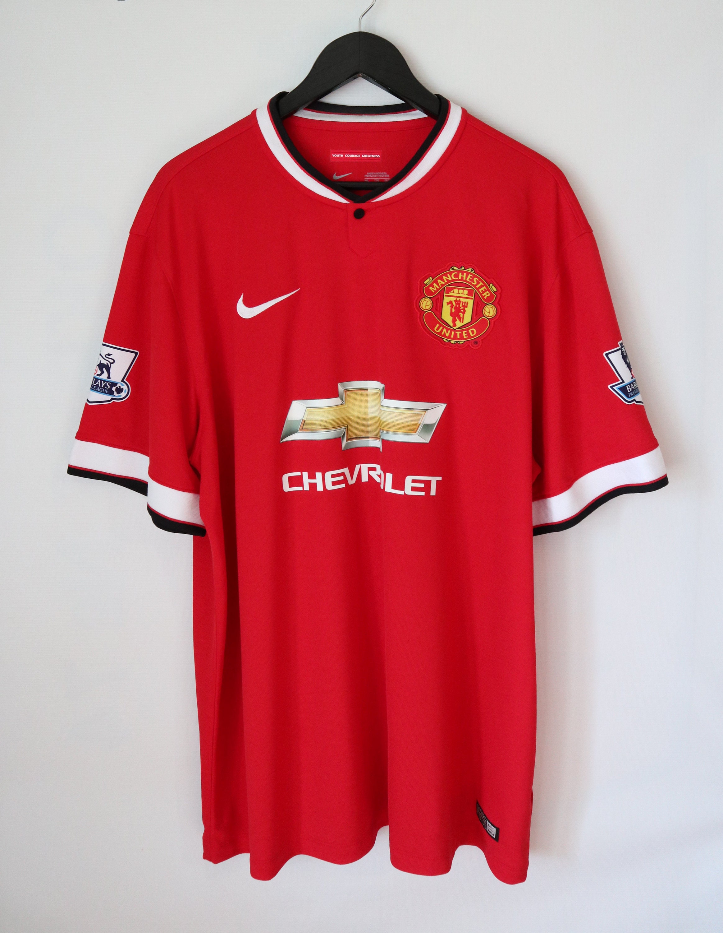 Manchester United 2014/2015 maillot de football à domicile Etsy
