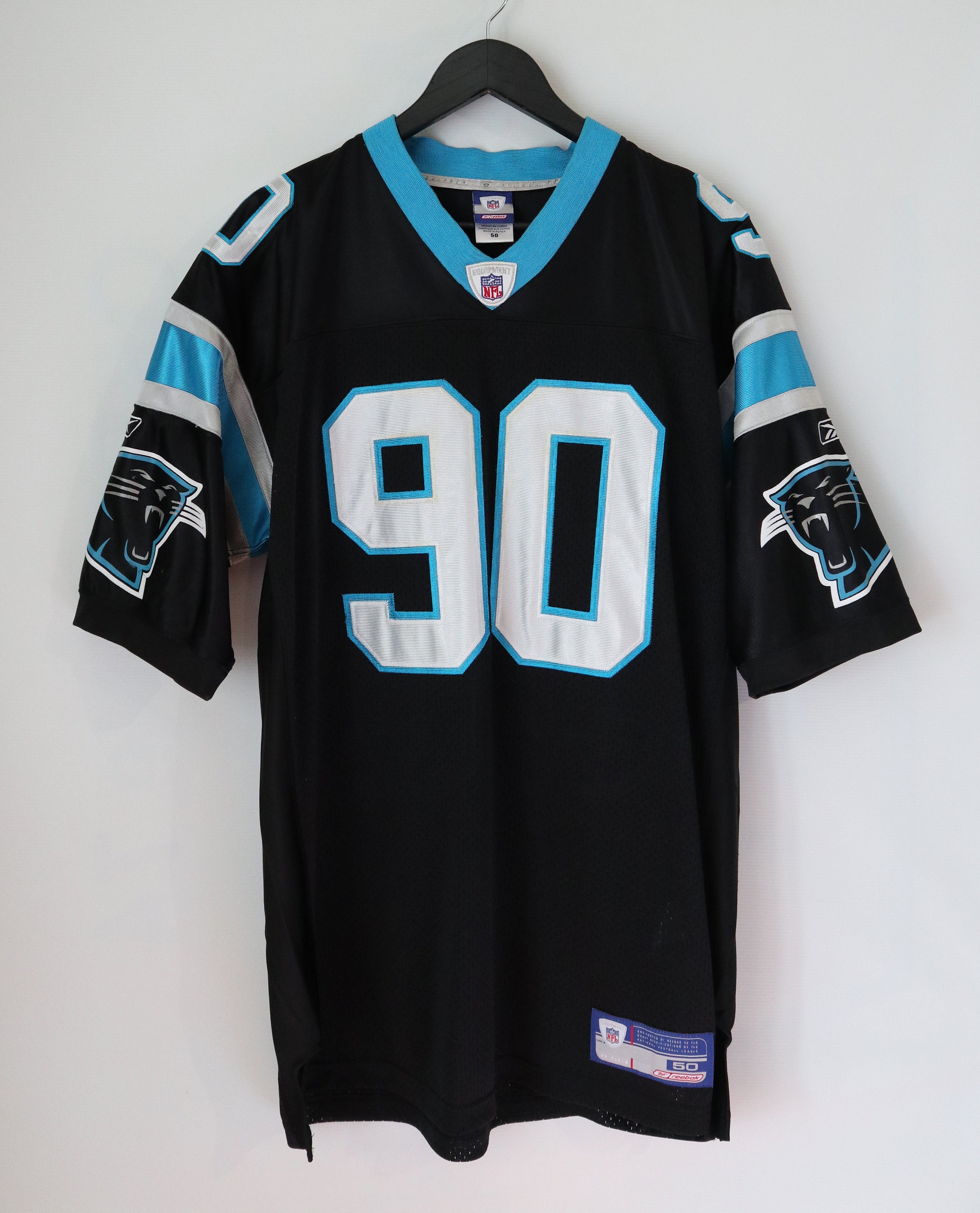 Cerco Separación buscar NFL Carolina Panthers 90 Julius Peppers Football Jersey Shirt - Etsy