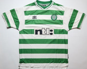 Celtic Vintage Home Football Jersey - Etsy