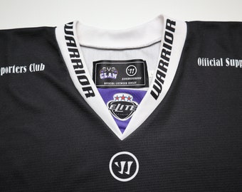 Buy Glasgow Braehead Clan Vintage Ice Hockey Jersey Warrior Purple
