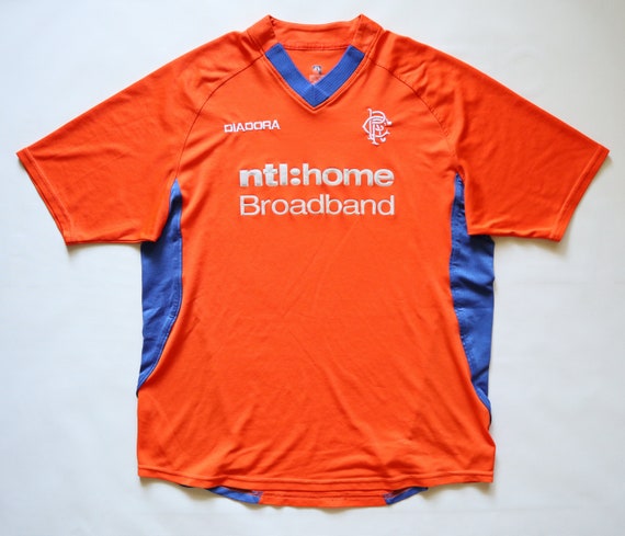 Rangers Glasgow 2002/2003 Away Vintage Football Soccer Shirt - Etsy