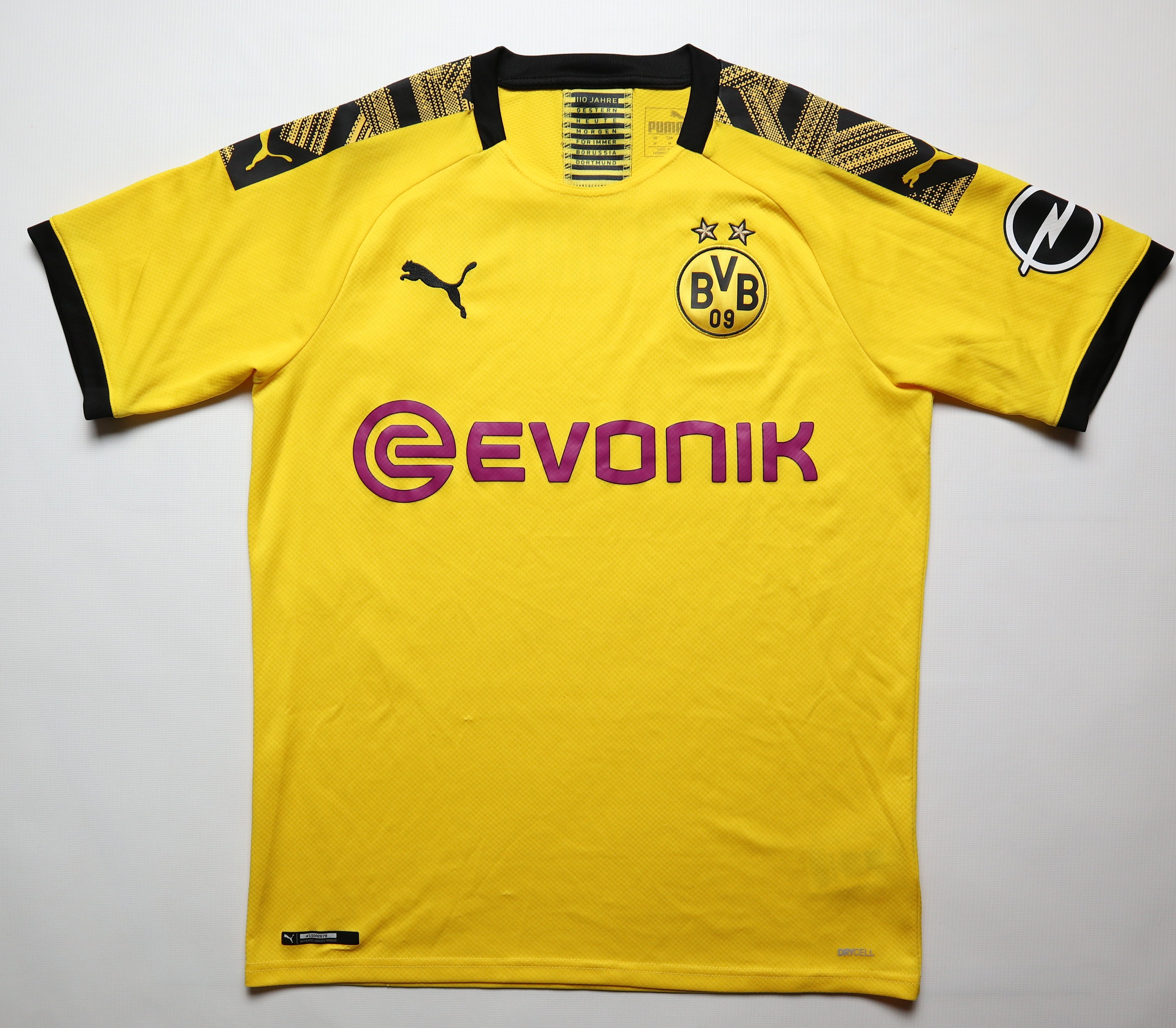 BVB Dortmund 2019/2020 Home Football Soccer Jersey Sweden
