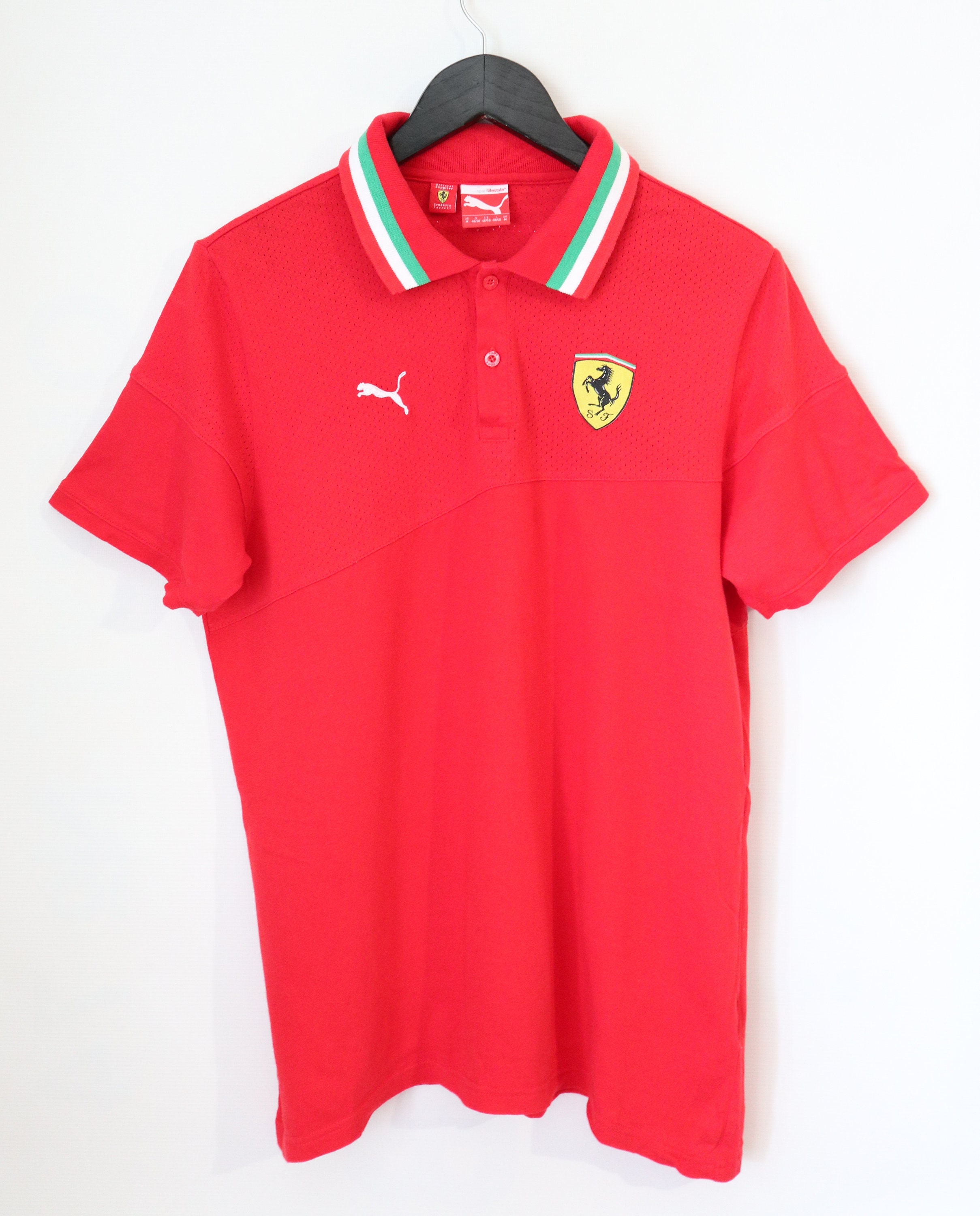 F1 Scuderia Ferrari team racing polo shirt jersey trikot | Etsy