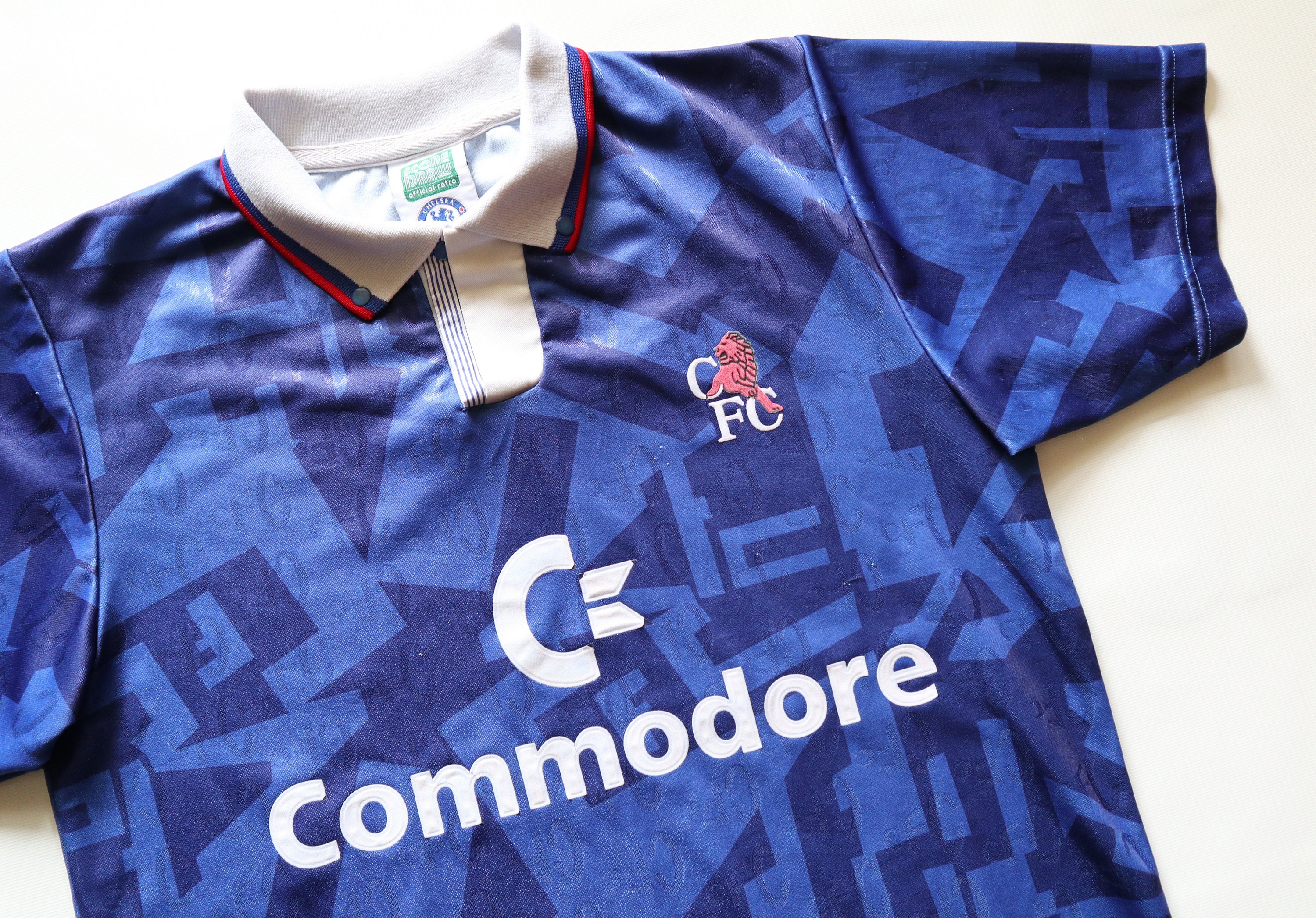 Chelsea 1991/1993 Home Retro Replica Football Soccer Jersey Etsy