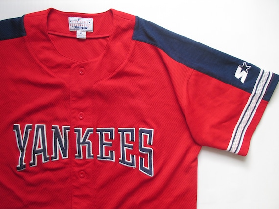 New York Yankees Camiseta de béisbol de camiseta 90s - Etsy España