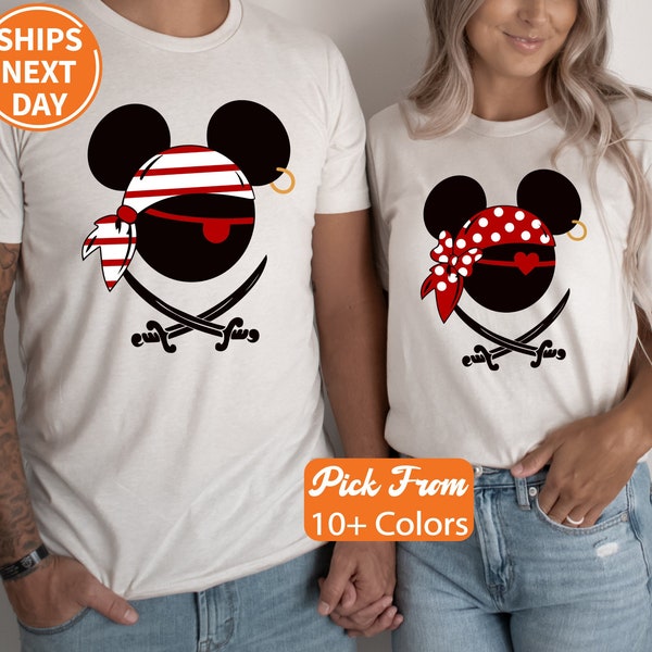 Disney Pirate Shirt, Disney Cruise Shirt, Disney Matching Shirts, Disney Cruise Matching Shirts, Disney Minnie Shirt, Disney Mickey Shirt