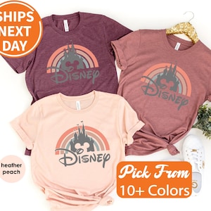 Disney Castle Shirt, Disney Vintage Castle, Disney Family Shirt, Disney Mickey Ear Shirt, Disney Retro Shirt, Disneyworld Shirt, Disneyland