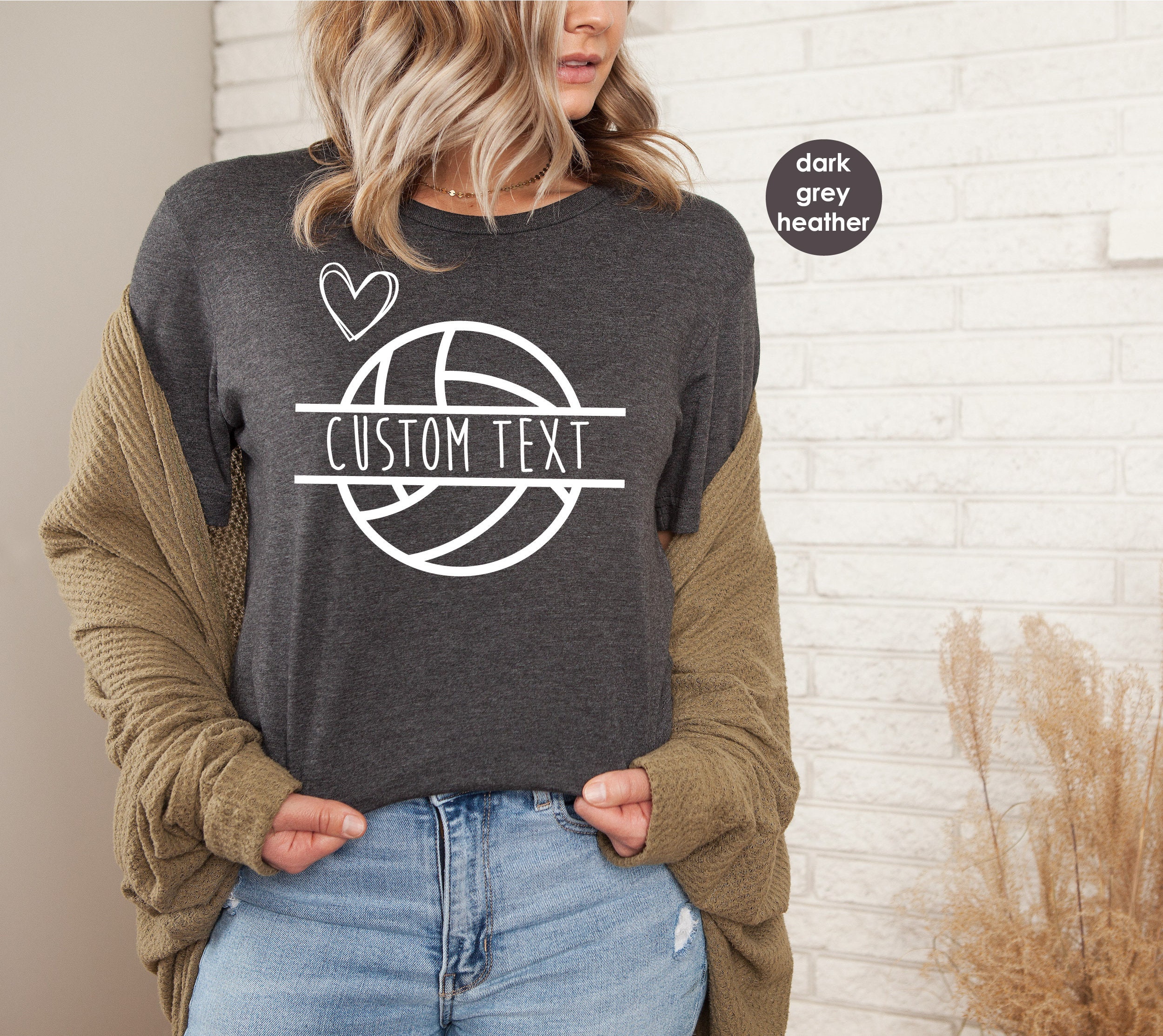Volleyball Shirt Girls Volleyball Shirt Custom Team TShirt Etsy