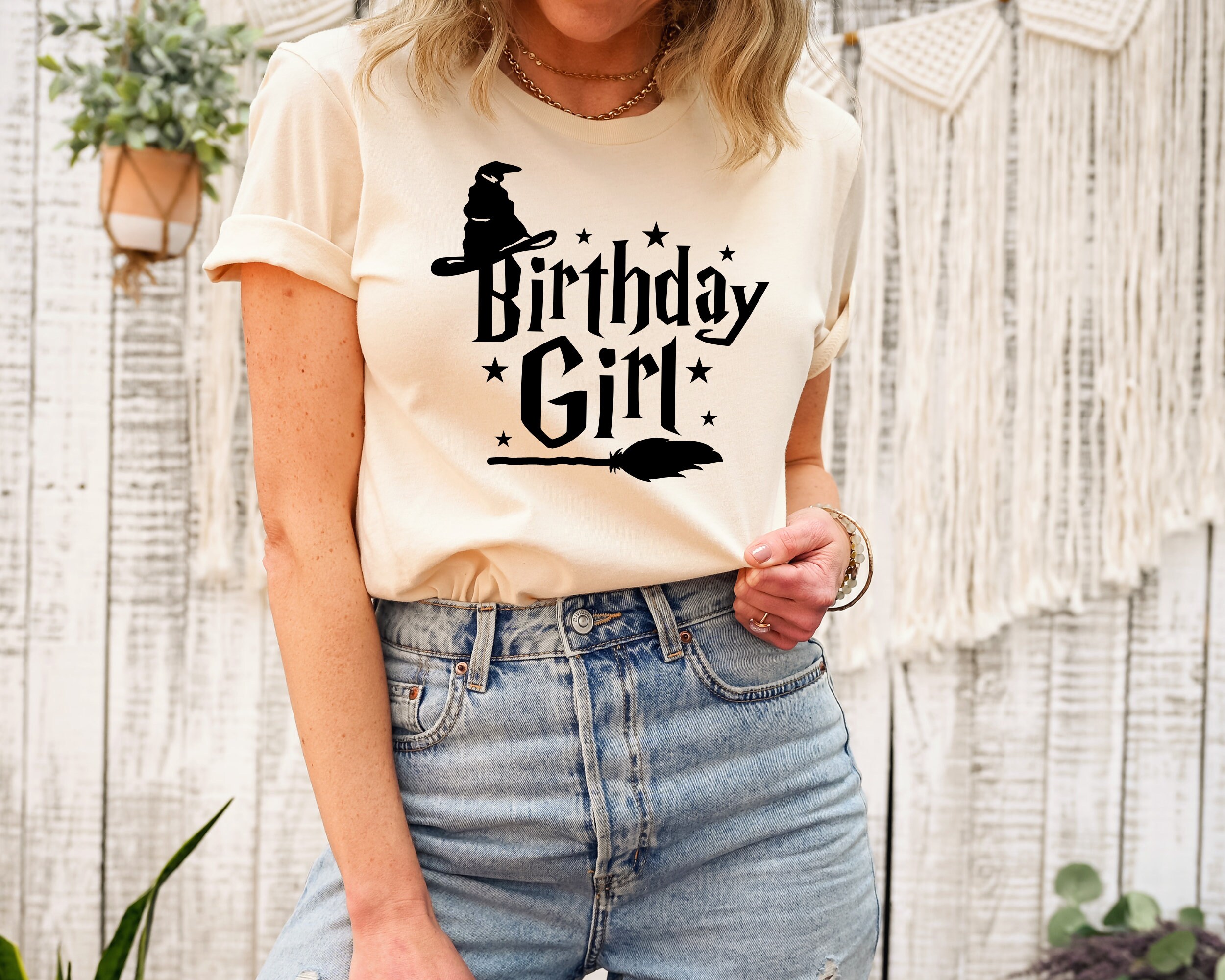 Discover Birthday Girl Shirt, Wizard Birthday Shirt, Birthday Shirt, Birthday Girl, Birthday Girl Tee, Womens Shirt, Fantasy Shirt, Birthday Tee