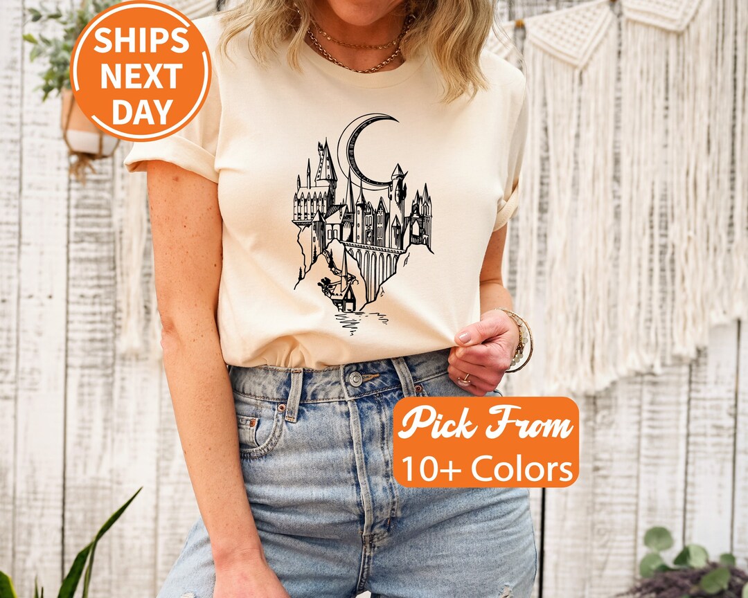 Magical Wizard Castle Shirt Vacation Shirt Castle Shirt - Etsy