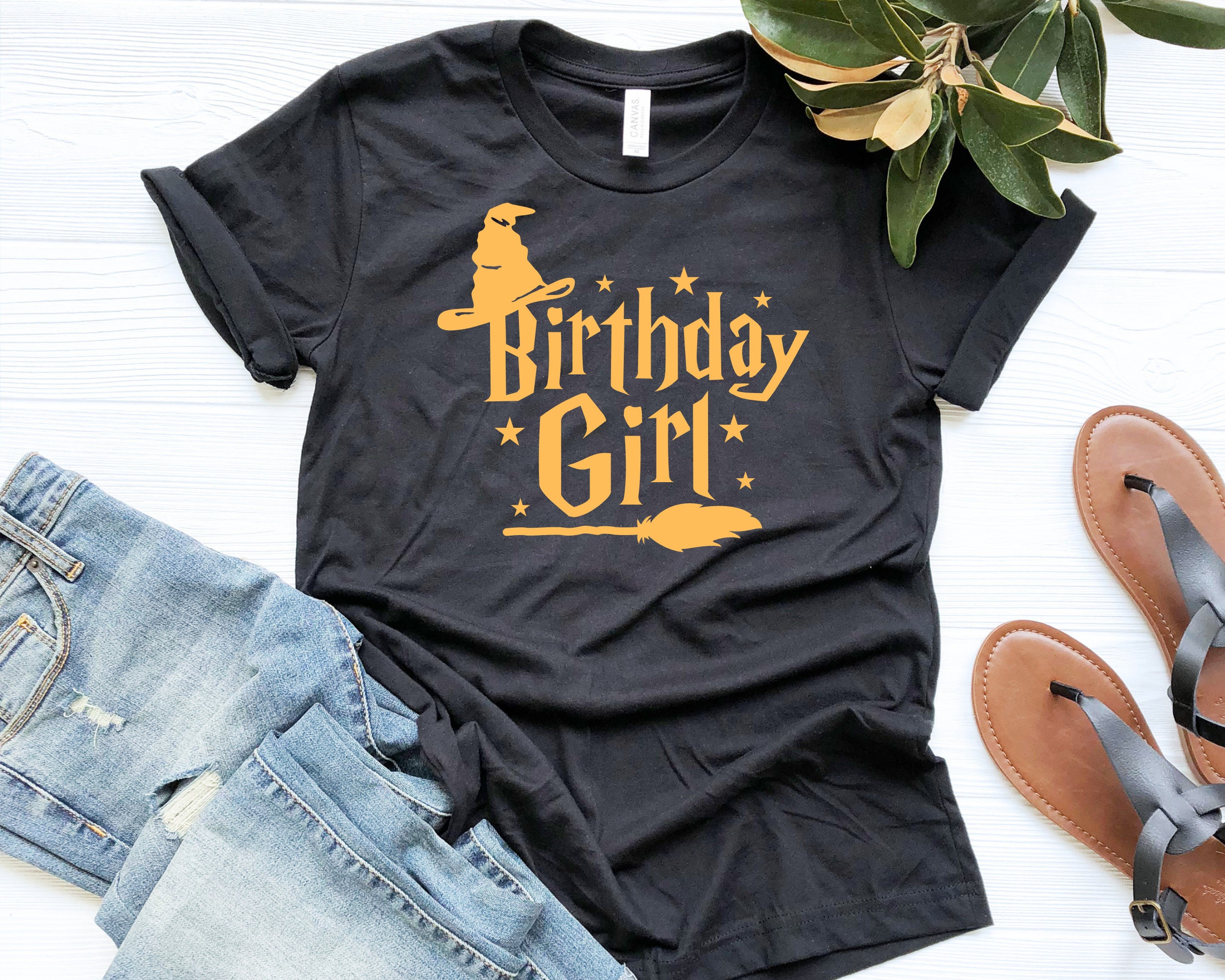 Discover Birthday Girl Shirt, Wizard Birthday Shirt, Birthday Shirt, Birthday Girl, Birthday Girl Tee, Womens Shirt, Fantasy Shirt, Birthday Tee