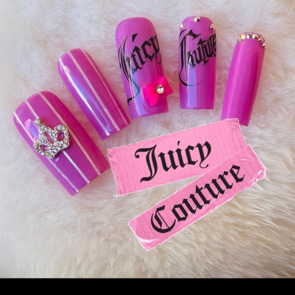 Juicy Couture Nail Press-Ons