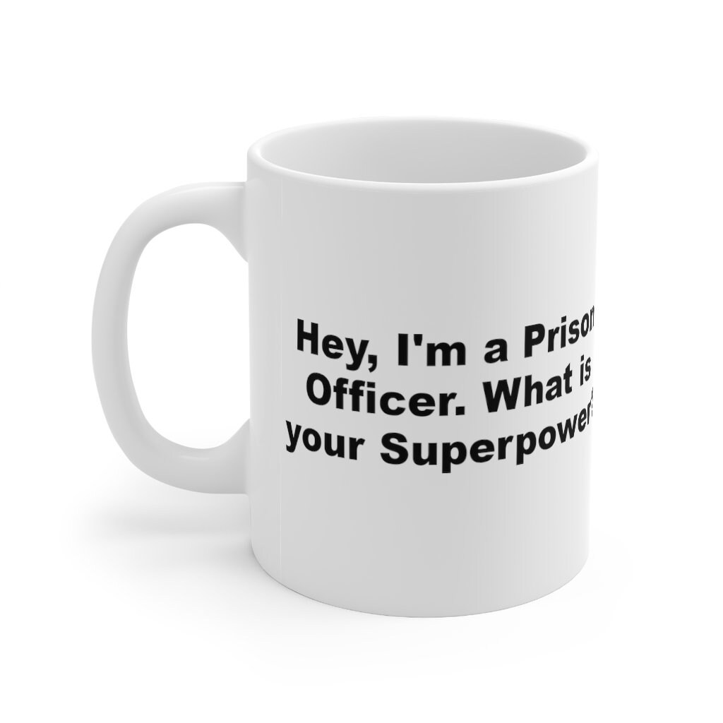 Prison Officer Coffee Mug Prison Officer Gift Prison Officer Etsy UK