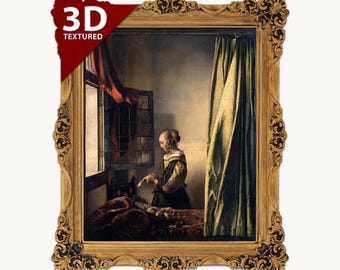 Vermeer's View of Delft: 3D Textured Art Print - Etsy 日本