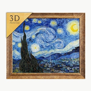 ゴッホの「ひまわり」3Dプリント：質感のある筆致のアート複製 - Etsy 日本