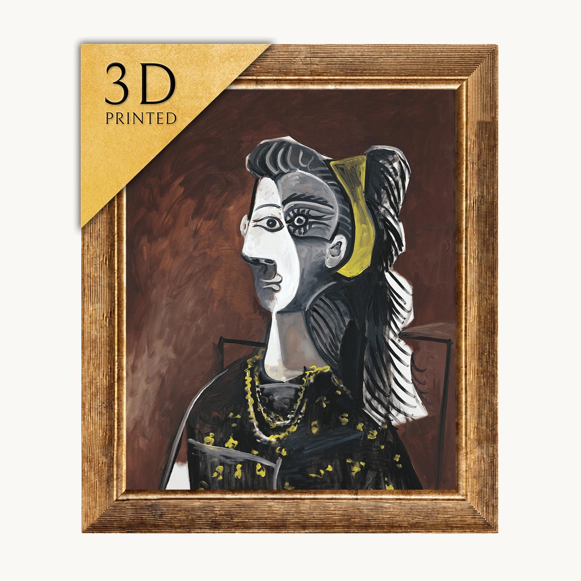 Picasso seated woman - Etsy 日本