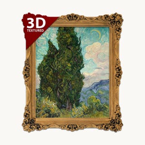 ゴッホの「ひまわり」3Dプリント：質感のある筆致のアート複製 - Etsy 日本