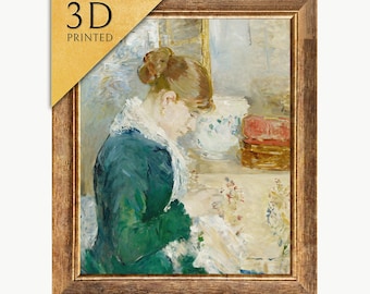 ベルト・モリゾ - 昼食後 1881年 美術館品質のロールド油絵複製画
