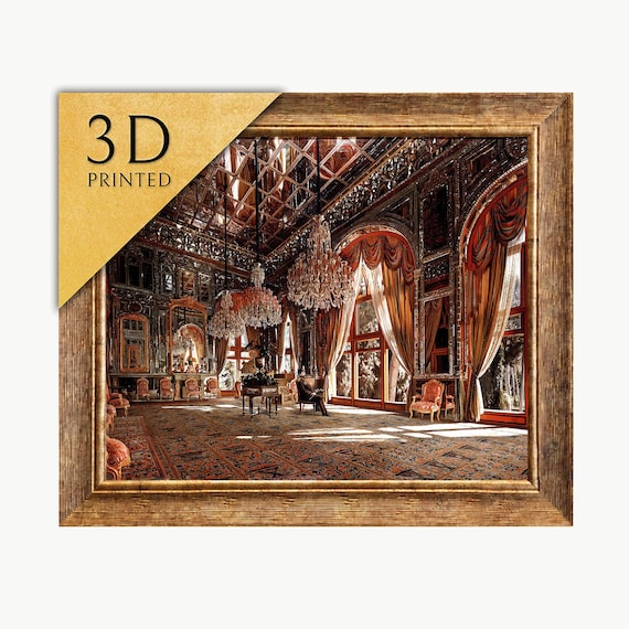 Mirror Hall by Kamal Ol Molk: 3D Textured Art Print - Etsy