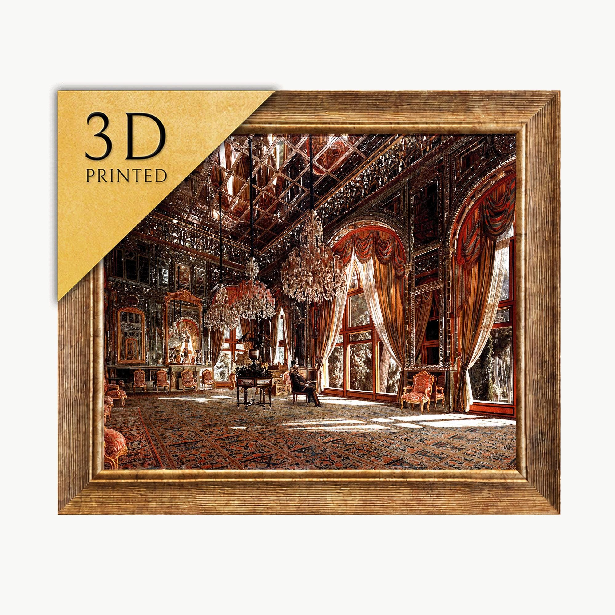 Mirror Hall by Kamal Ol Molk: 3D Textured Art Print - Etsy