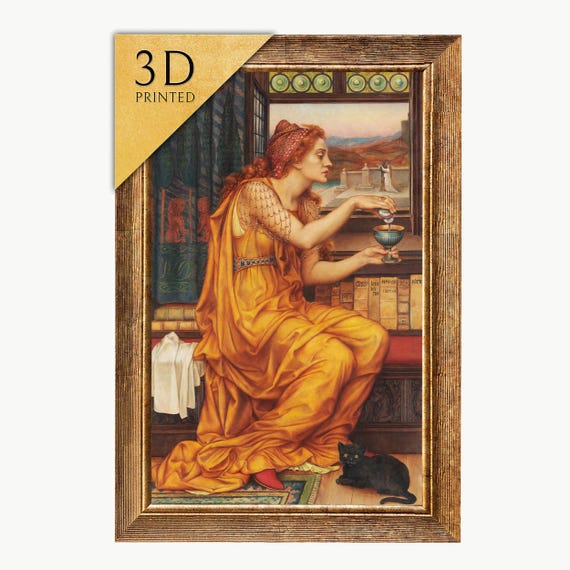 3D Textured Romantic Wall Art – Museum Style Oil Painting Reproduction