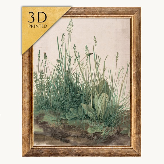 Albrecht Dürer 'large Piece of Turf' 3D Textured Print - Etsy