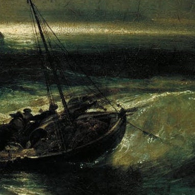 Fishermen at Sea by J. M. W. Turner