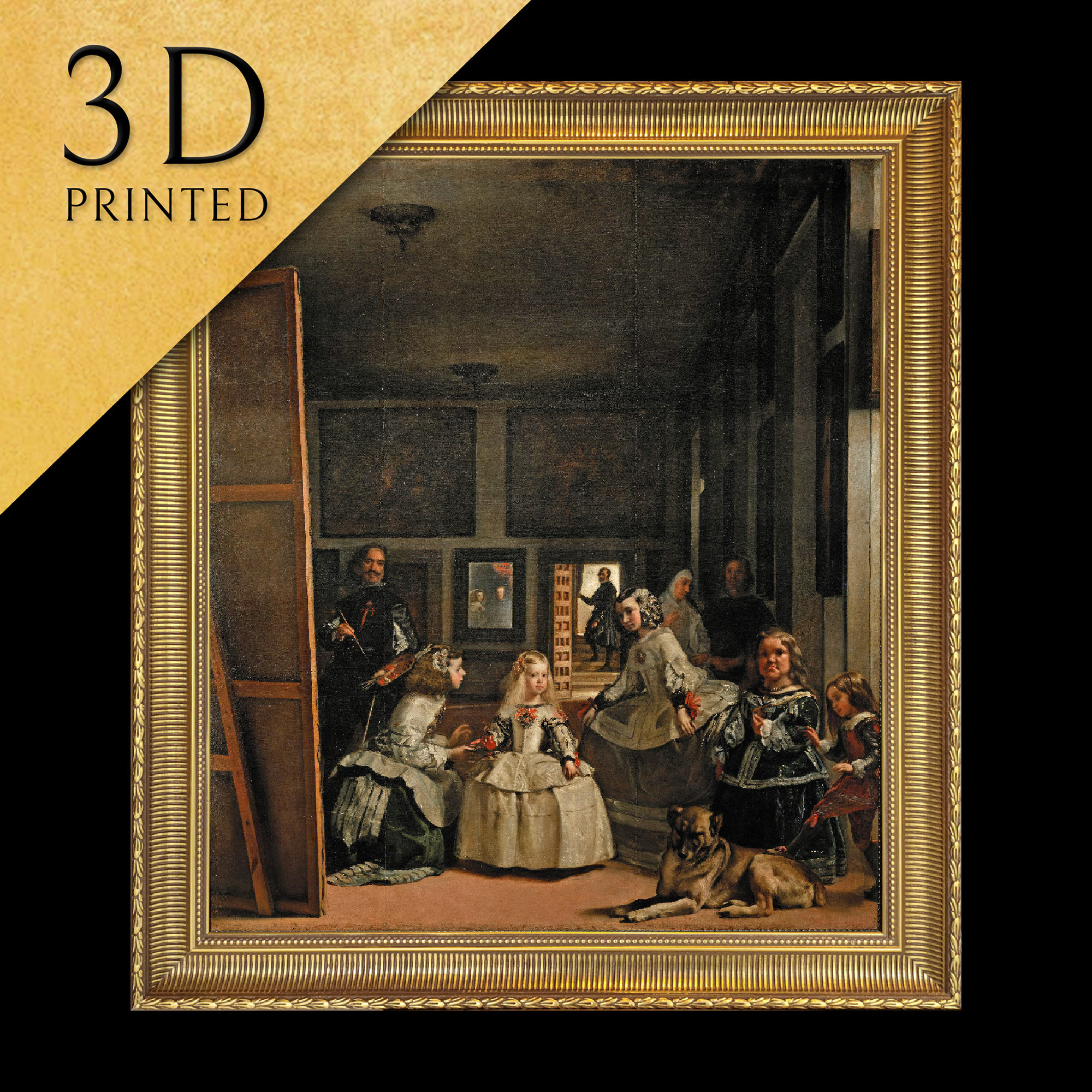 Las Meninas - 17th century painting by Diego Velázquez Art Board Print for  Sale by SimoneDebuvua