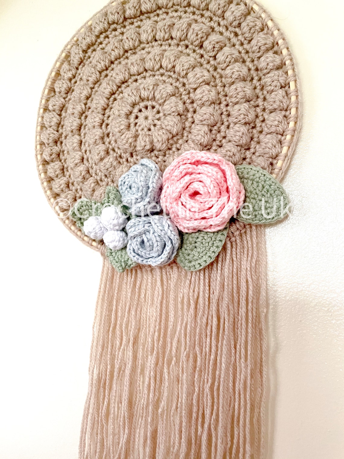 Boho Crochet Wall Hanging Pattern Boho Decor Crochet Etsy